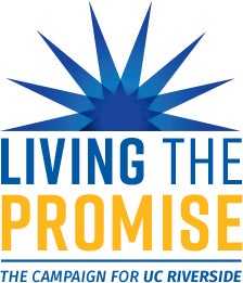 Living the Promise, The campaign for Uc Riverside Logo